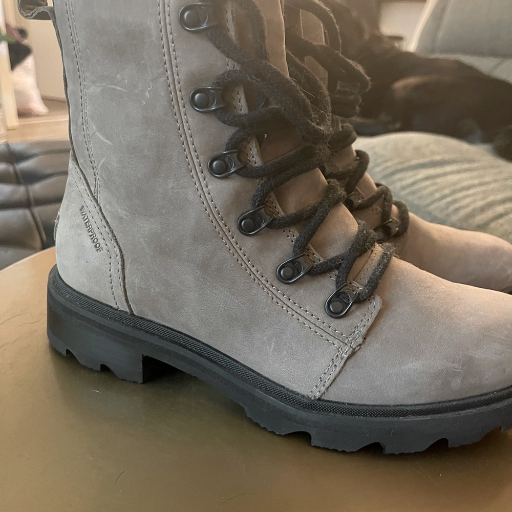 Sorel lace up boots